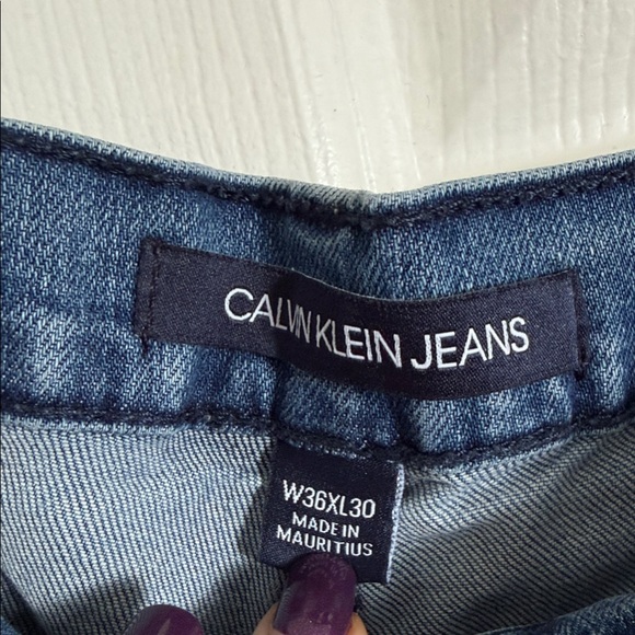 Calvin Klein Jeans Men's Denim Straight Fit - Picture 3 of 4